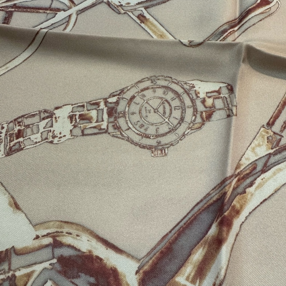 100% authentic silk scarf!